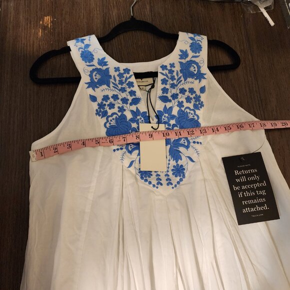 Tuckernuck White Cyprus Maxi Dress NWT Med - Picture 4 of 10